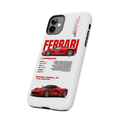 "Laferrari" White Case Phone Case Icon Cases