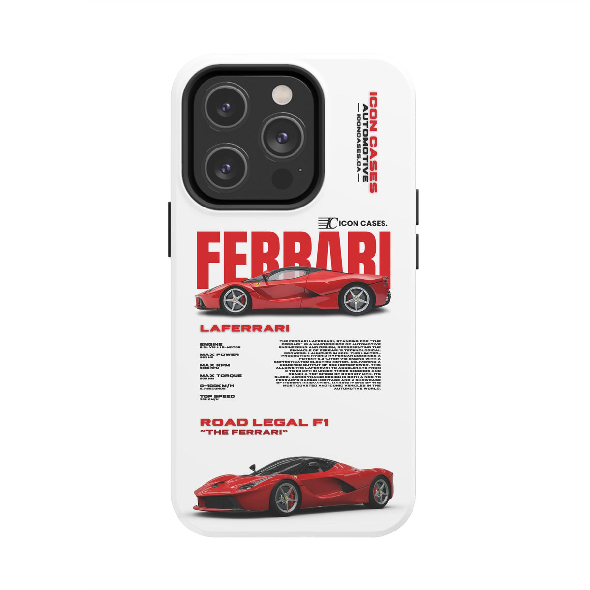 "Laferrari" White Case