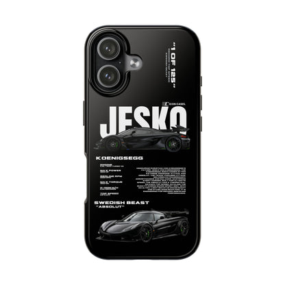 "Jesko" Black case