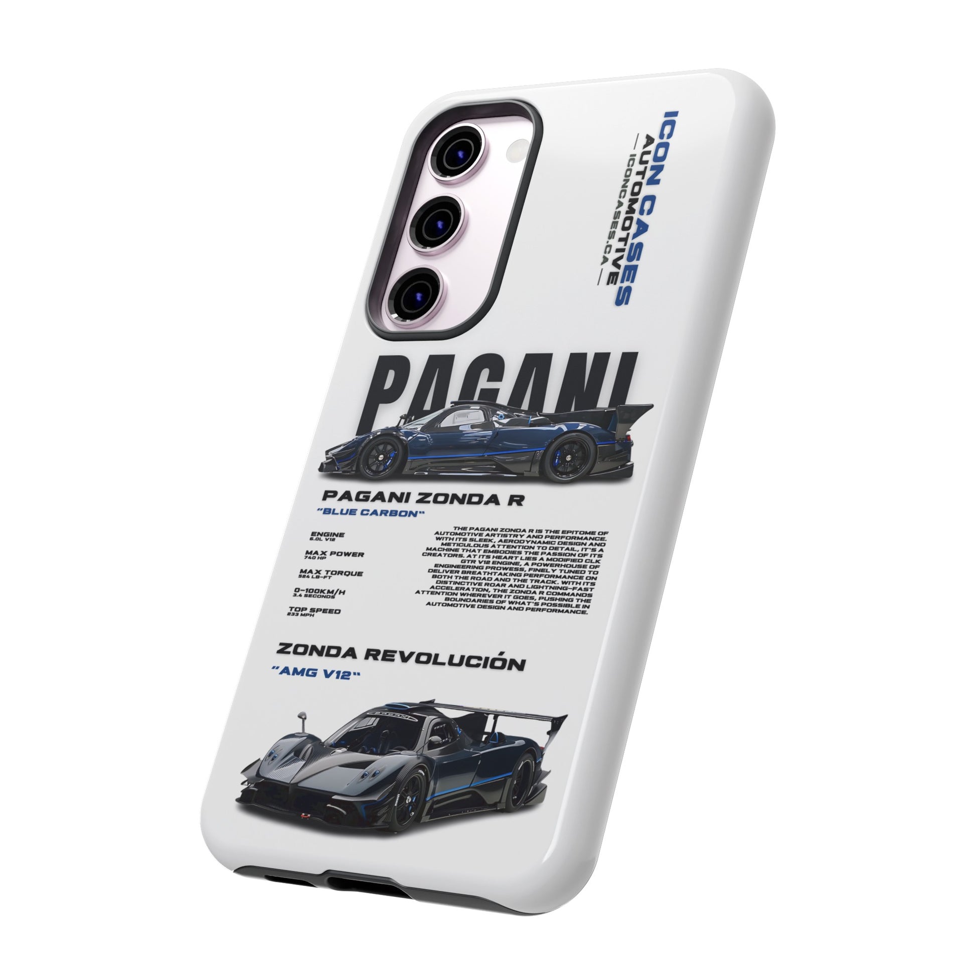 "Zonda R" hard case - samsung Phone Case Icon Cases