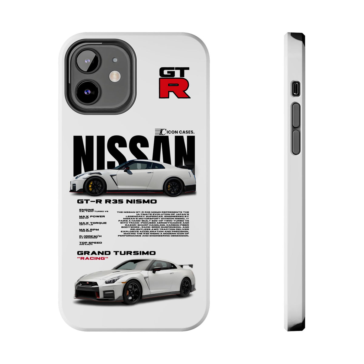 "GTR R35" white case