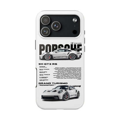 "GT3 RS" white case
