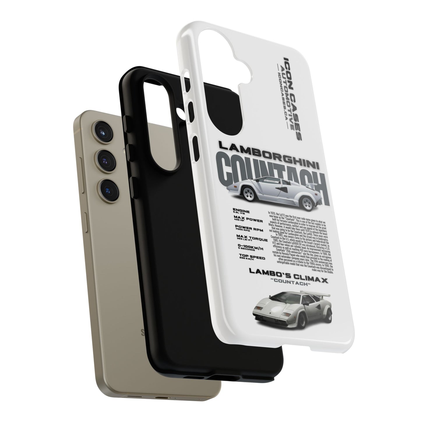 "Countach" hard case - Samsung Phone Case Icon Cases