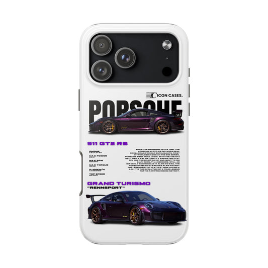 "Purple GT2RS" White Case