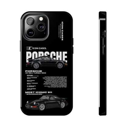 "964 Turbo" black case Phone Case Icon Cases