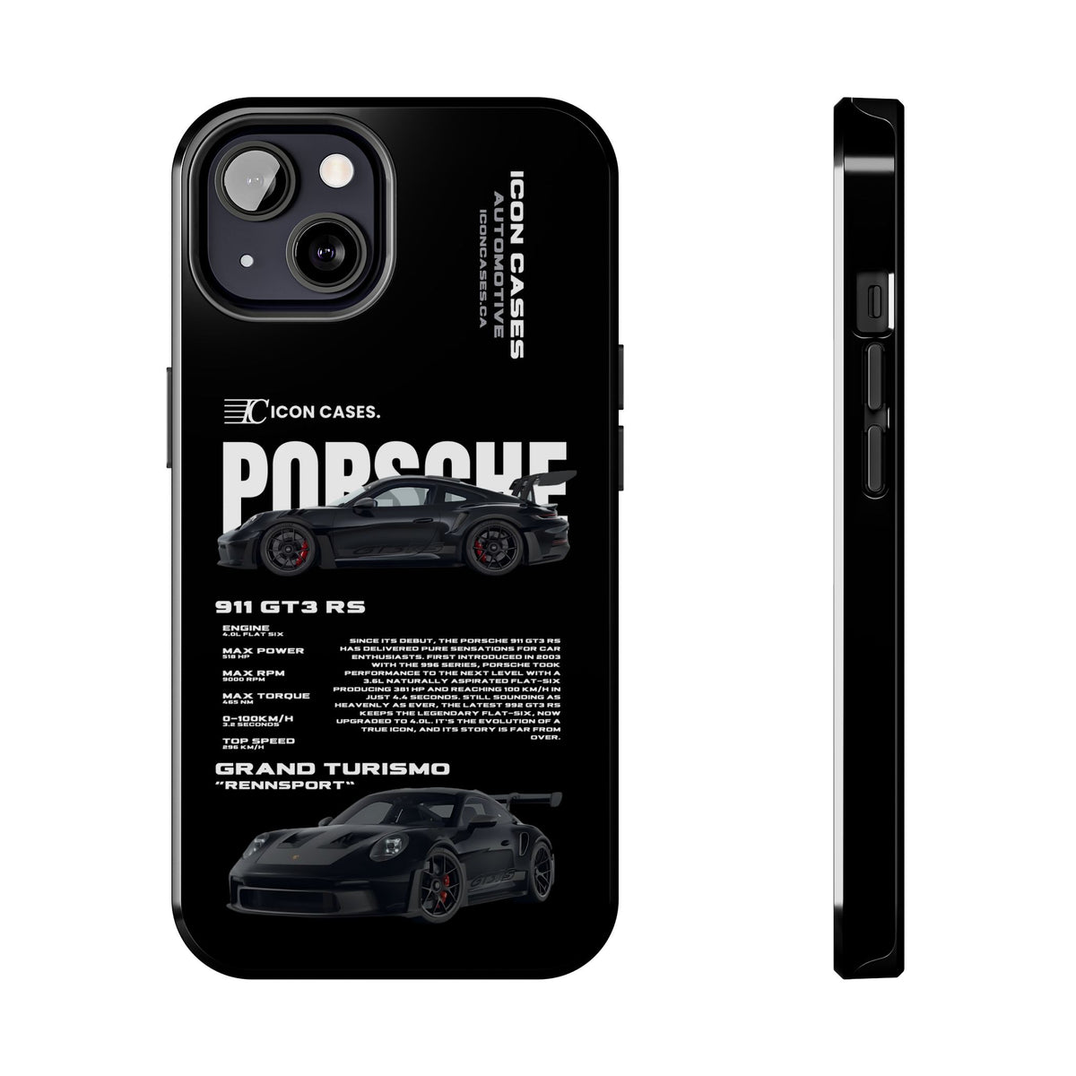 "GT3RS" black case