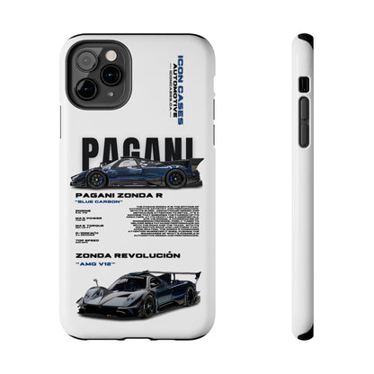 "Zonda R" White Case Phone Case Icon Cases