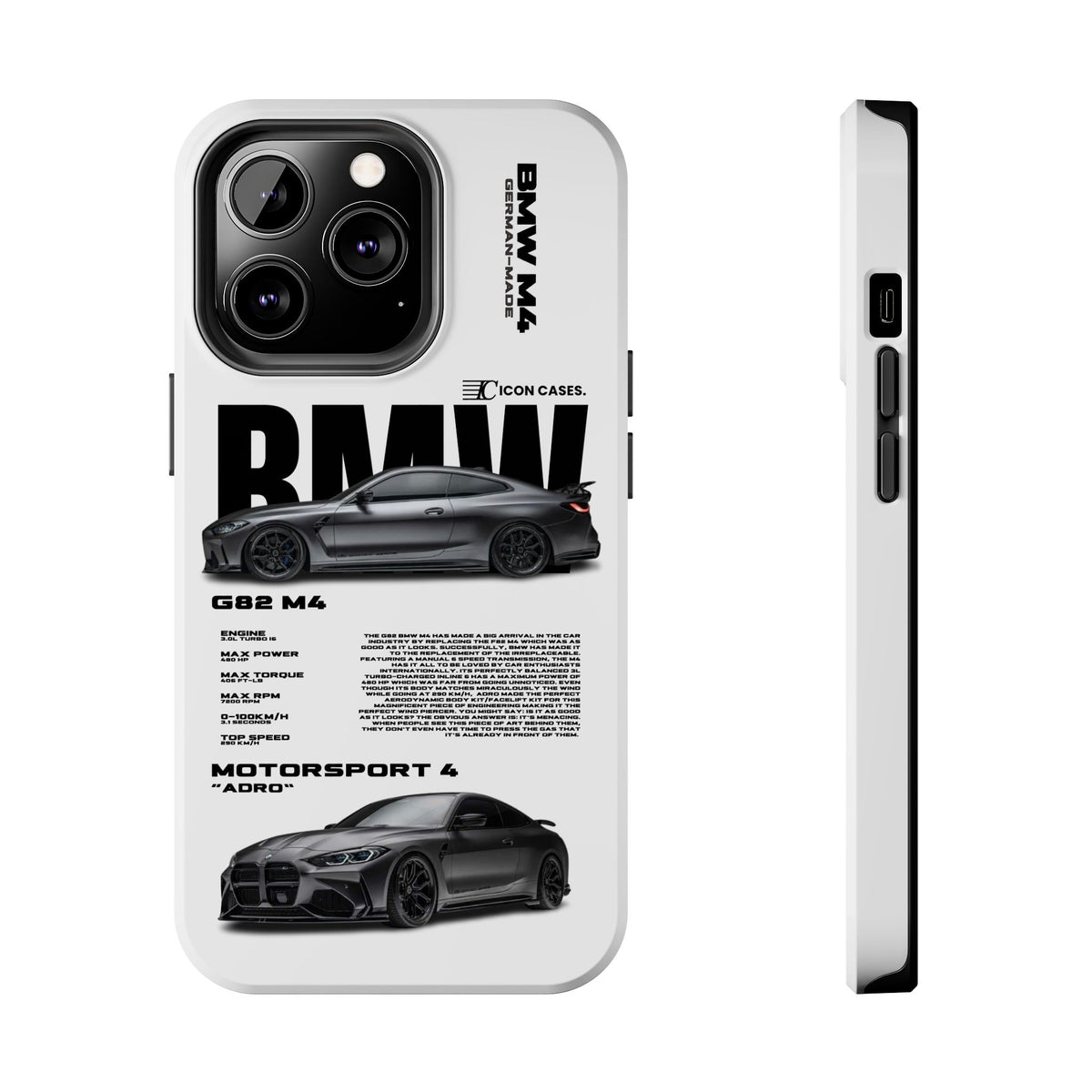 "G82 M4" White Case