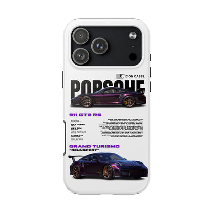 "Purple GT2RS" White Case