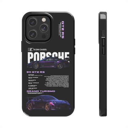 "Purple GT2RS" Black Case