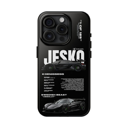 "Jesko" Black case