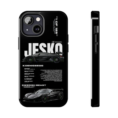 "Jesko" Black case