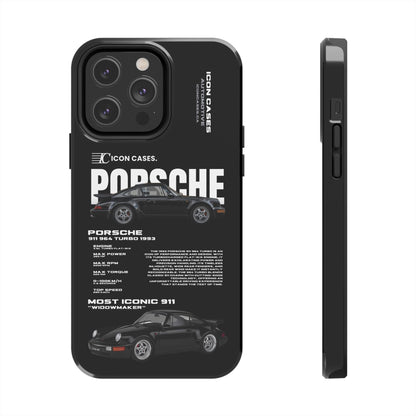 "964 Turbo" black case Phone Case Icon Cases