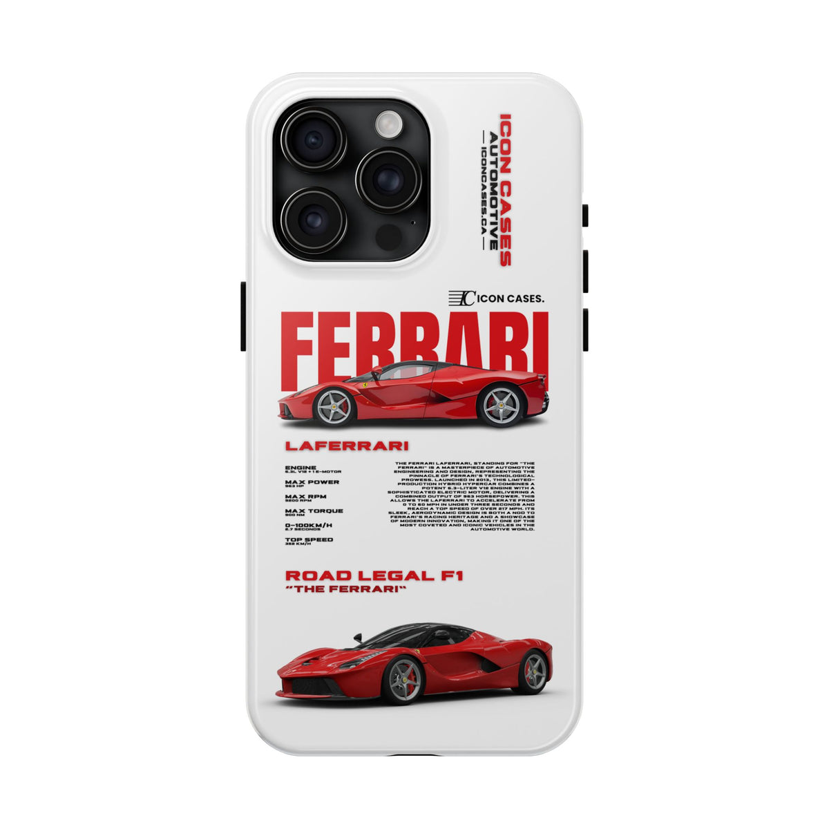 "Laferrari" White Case