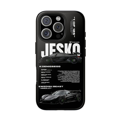"Jesko" Black case