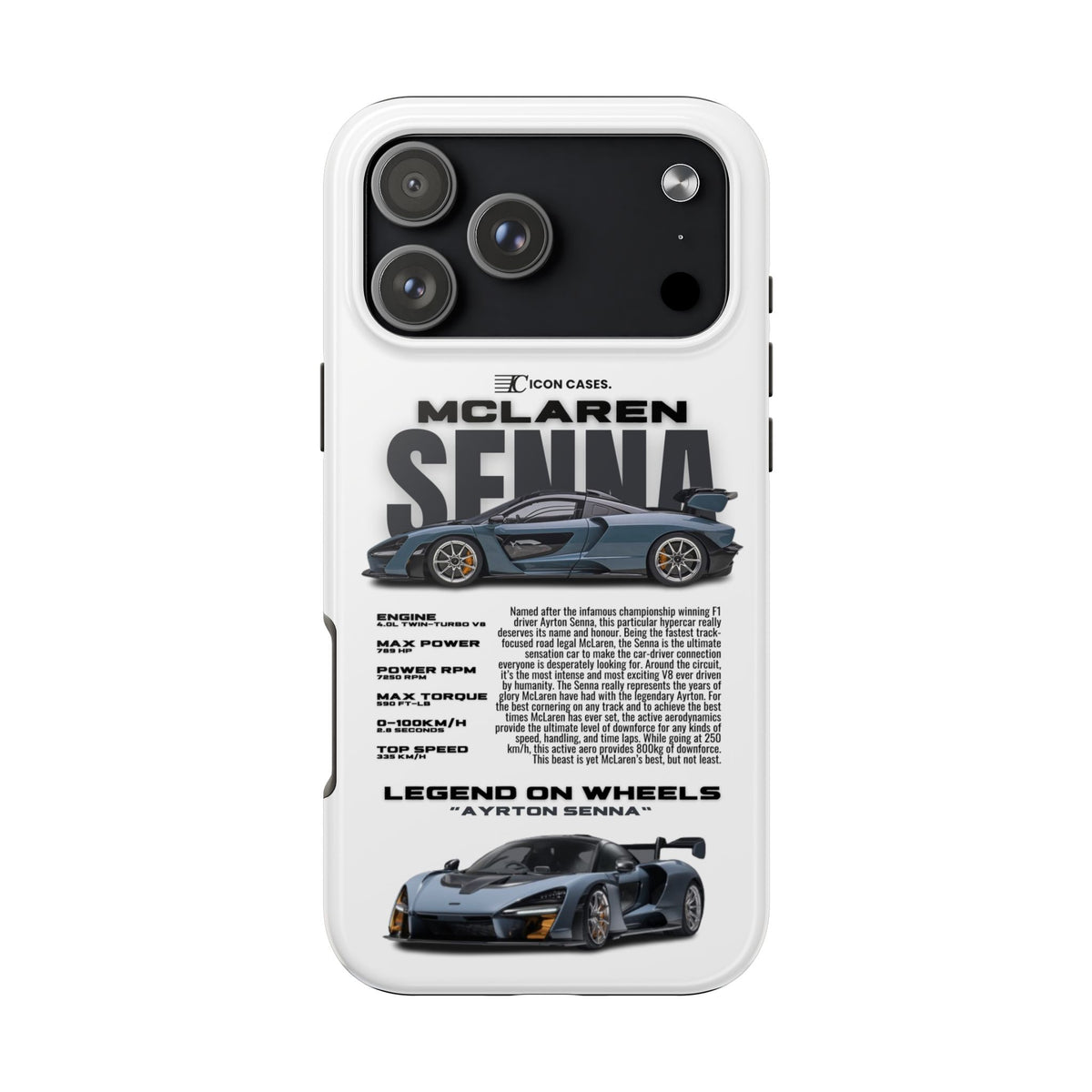 "Senna" White Case