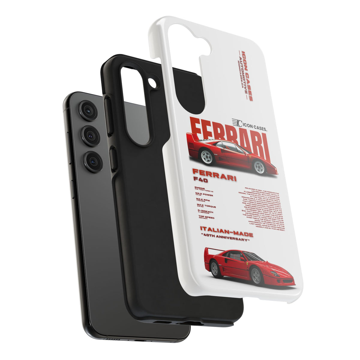 "F40" White Case