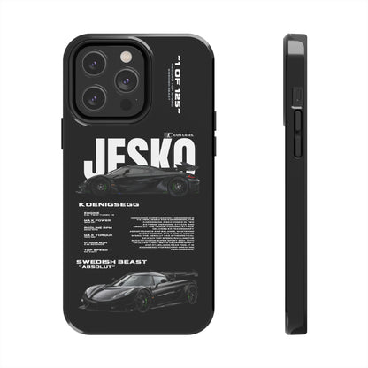 "Jesko" Black case