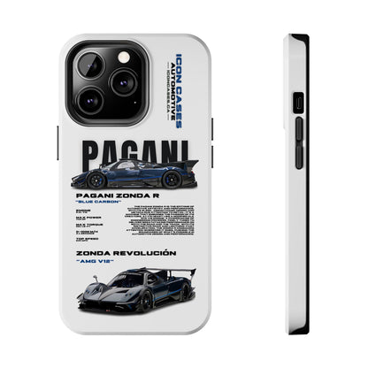 "Zonda R" White Case Phone Case Icon Cases