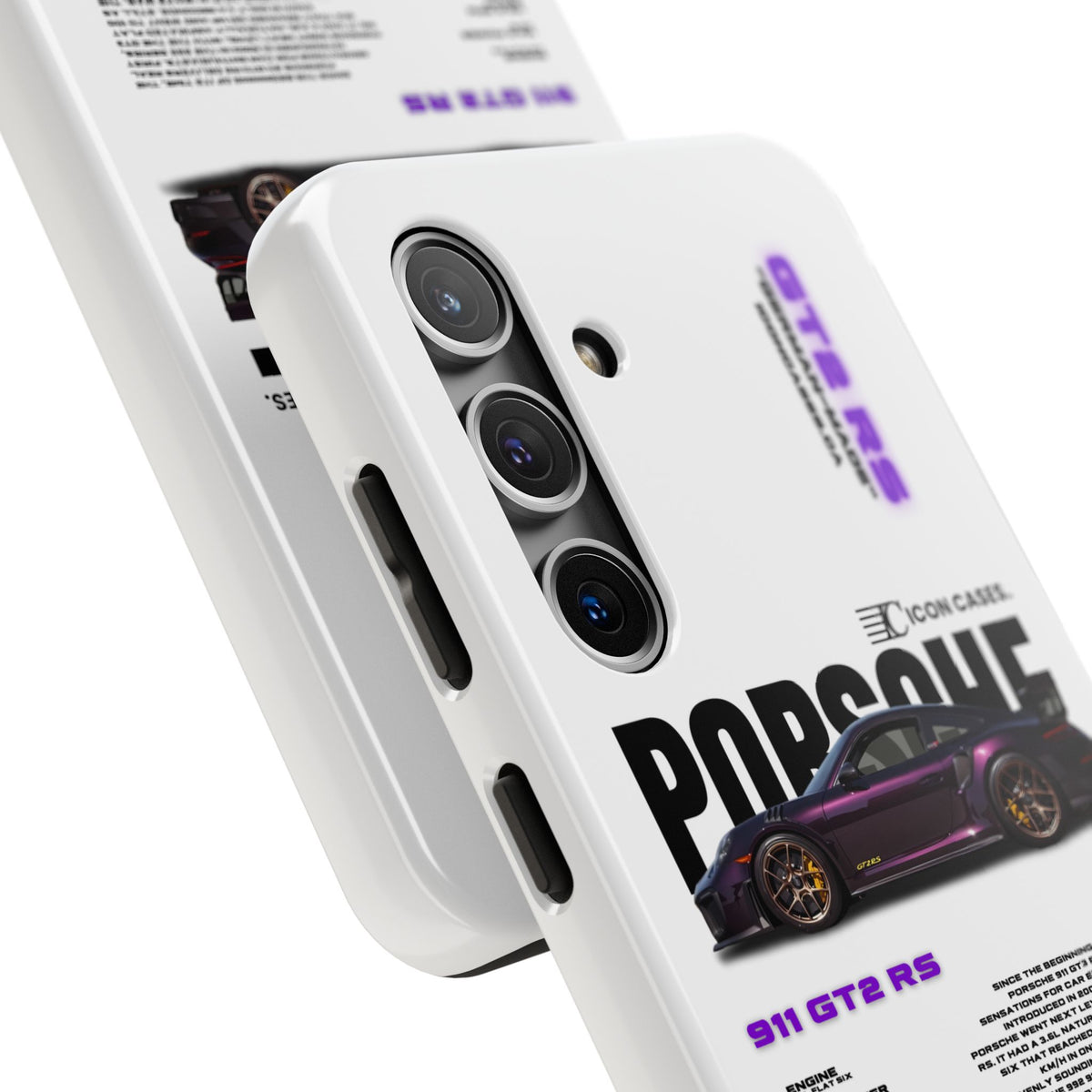 "Purple GT2RS" White Case