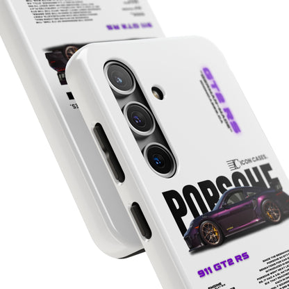 "Purple GT2RS" White Case