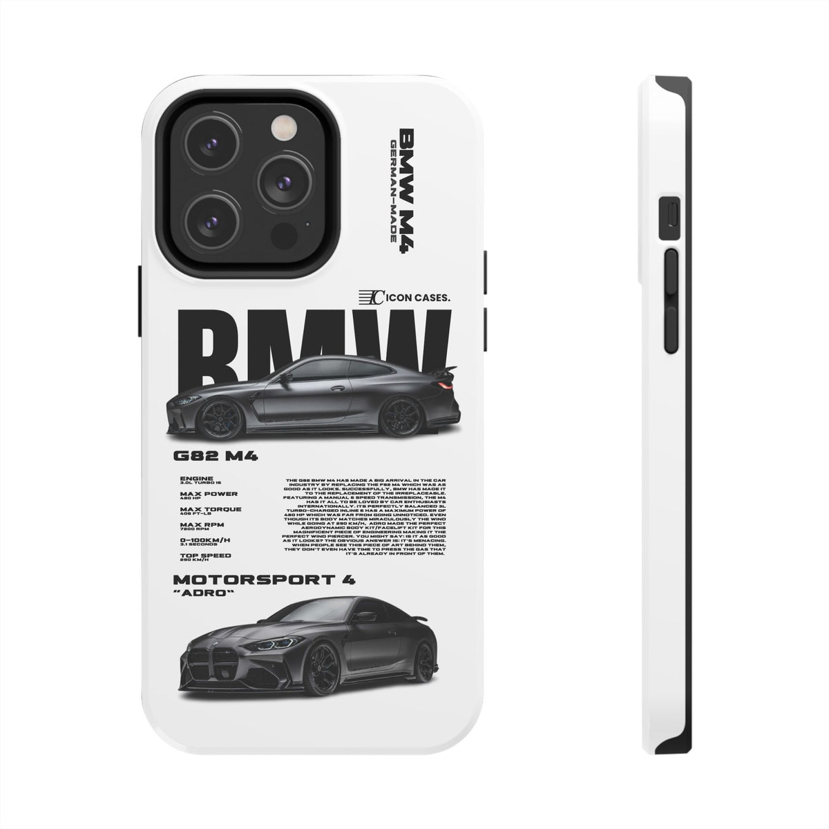 "G82 M4" White Case