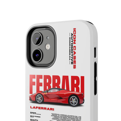 "Laferrari" White Case Phone Case Icon Cases