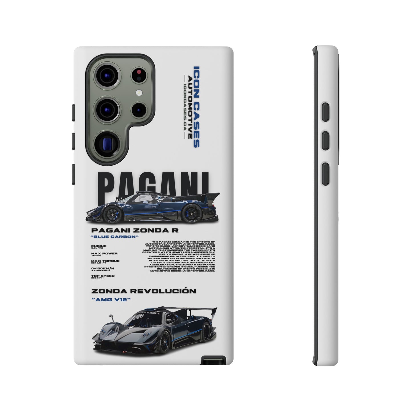 "Zonda R" hard case - samsung Phone Case Icon Cases