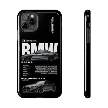 "G82 M4" Black Case Phone Case Icon Cases