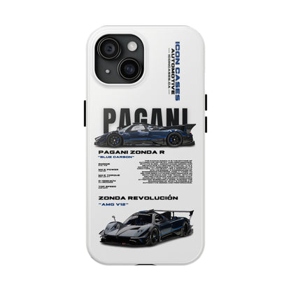 "Zonda R" White Case Phone Case Icon Cases