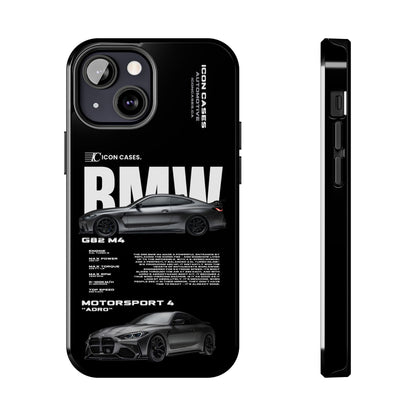 "G82 M4" Black Case Phone Case Icon Cases