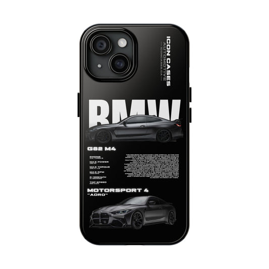 "G82 M4" Black Case Phone Case Icon Cases