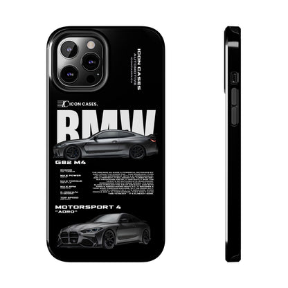 "G82 M4" Black Case Phone Case Icon Cases