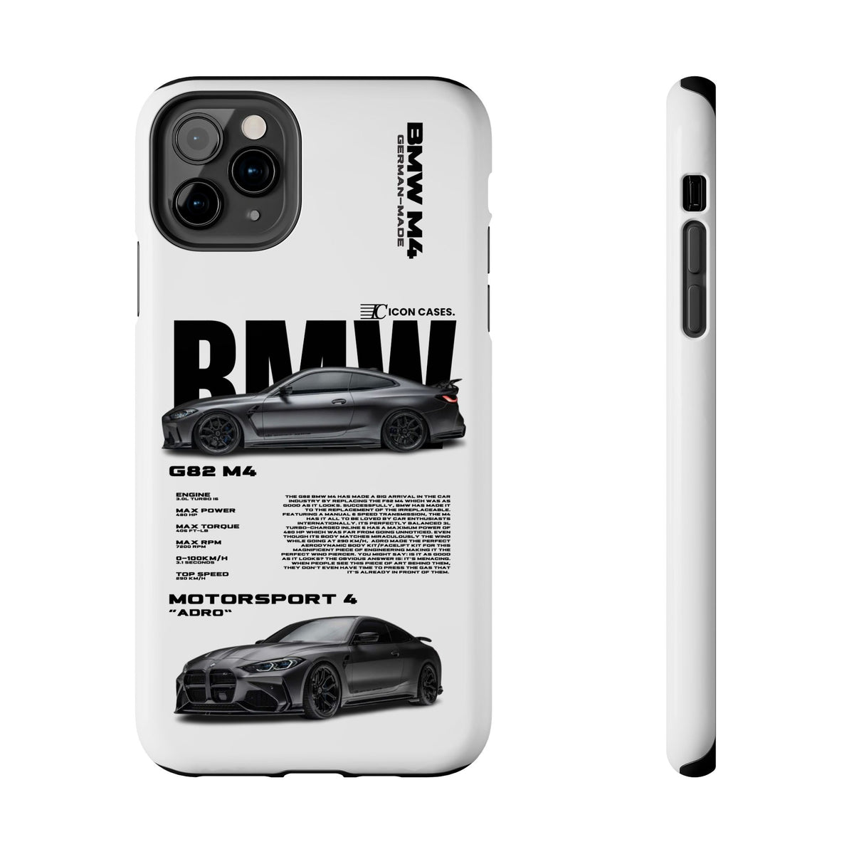 "G82 M4" White Case