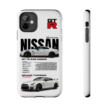 "GTR R35" white case Phone Case Icon Cases
