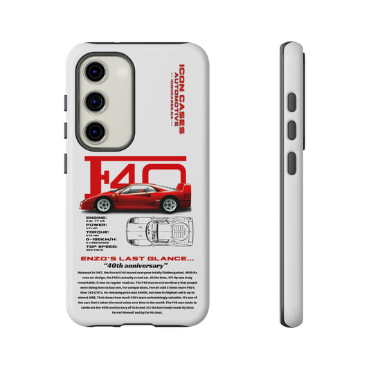 "F40" hard case - Samsung Phone Case Icon Cases