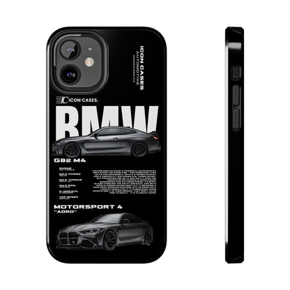 "G82 M4" Black Case Phone Case Icon Cases