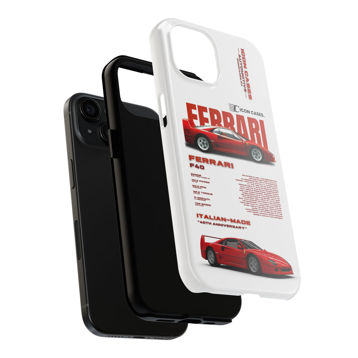 "F40" White Case
