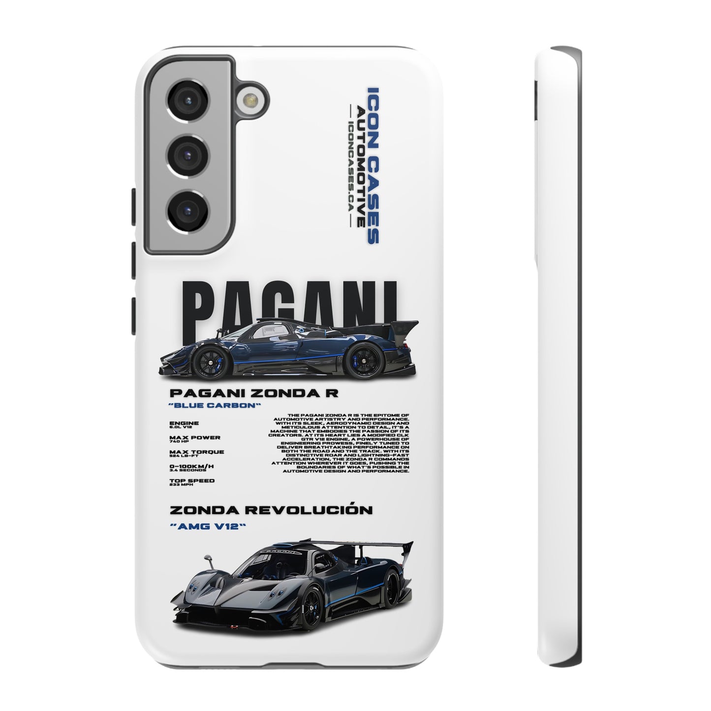 "Zonda R" hard case - samsung Phone Case Icon Cases