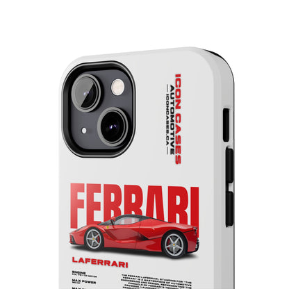 "Laferrari" White Case Phone Case Icon Cases