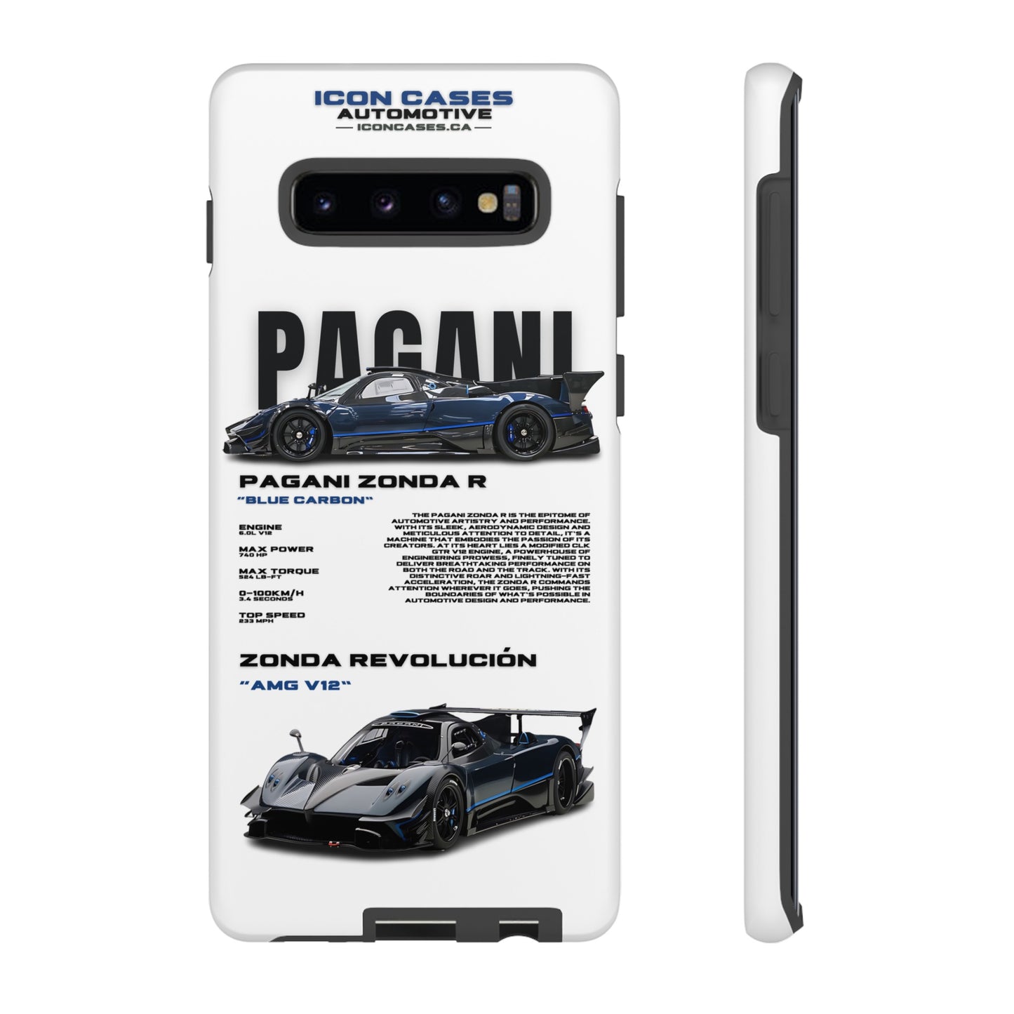 "Zonda R" hard case - samsung Phone Case Icon Cases