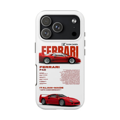 "F40" White Case