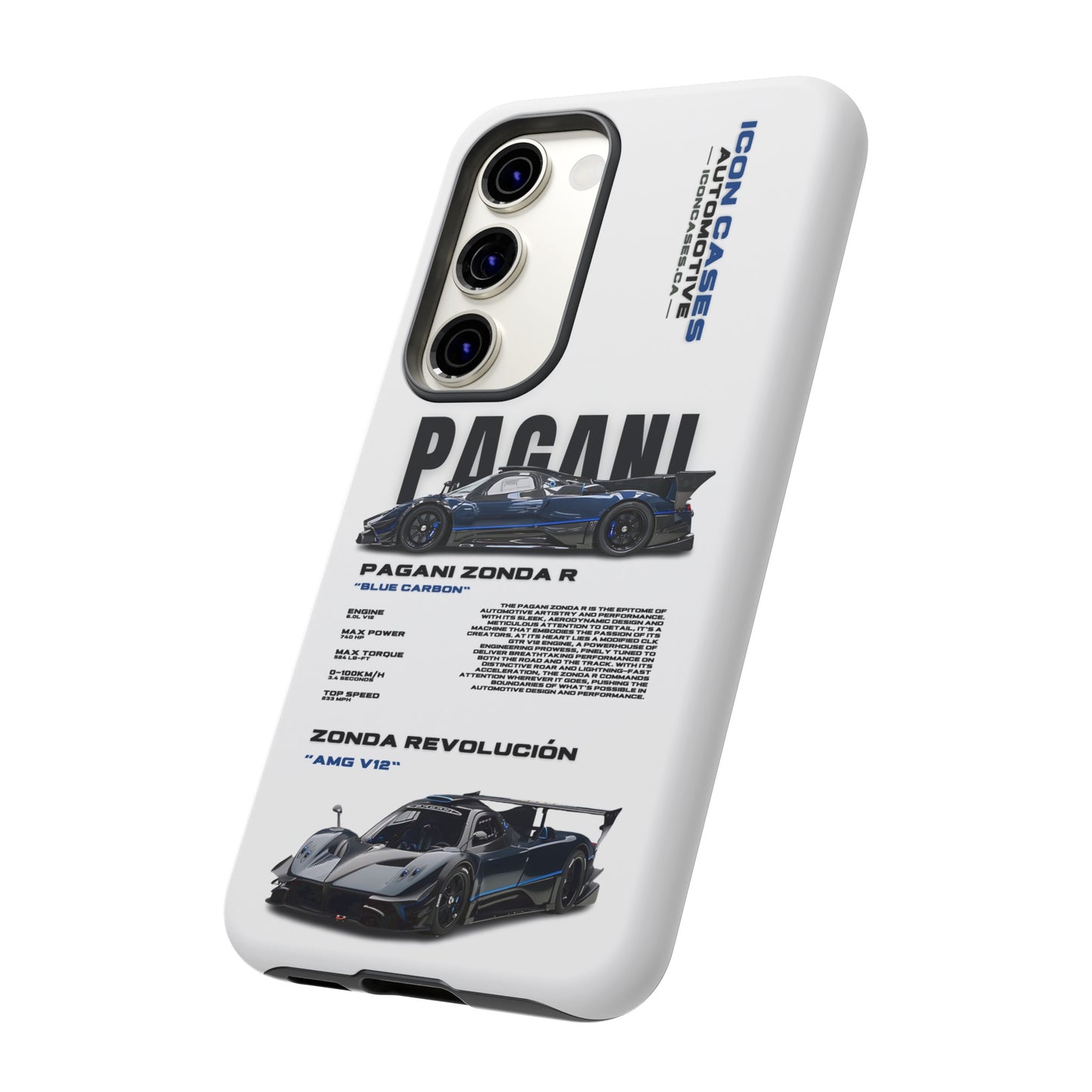 "Zonda R" hard case - samsung Phone Case Icon Cases