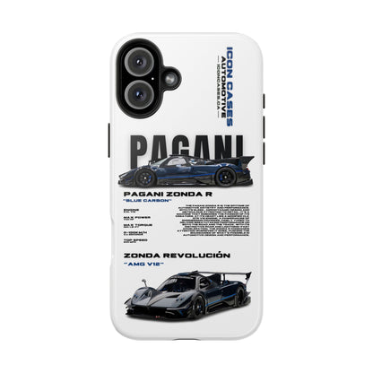 "Zonda R" White Case Phone Case Icon Cases