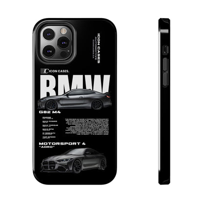 "G82 M4" Black Case Phone Case Icon Cases