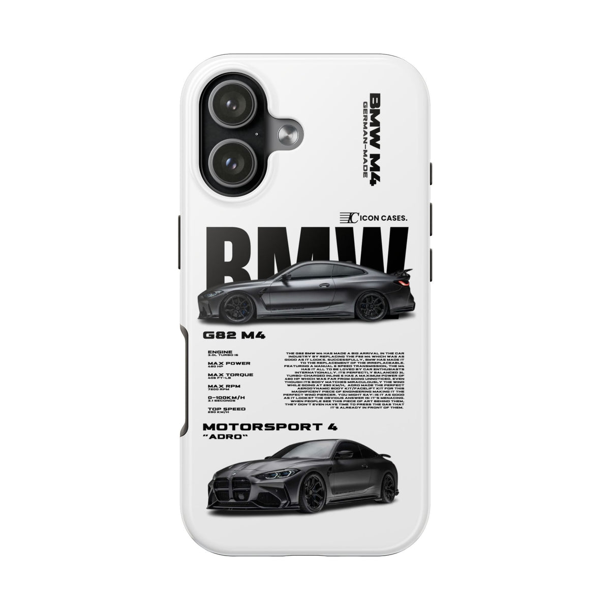"G82 M4" White Case