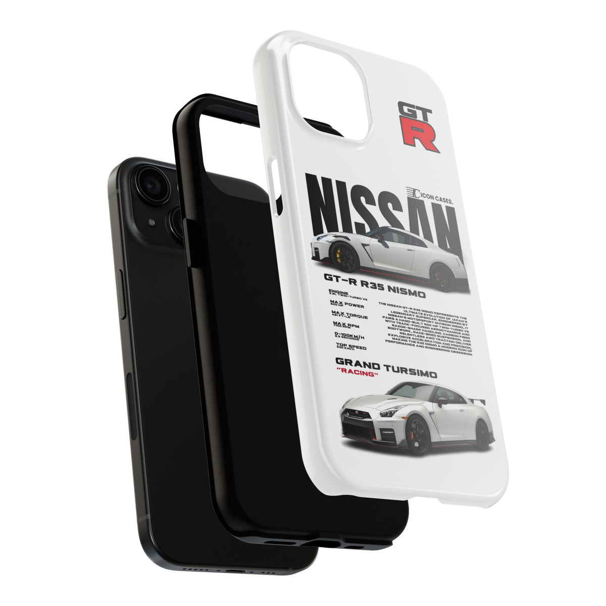 "GTR R35" white case