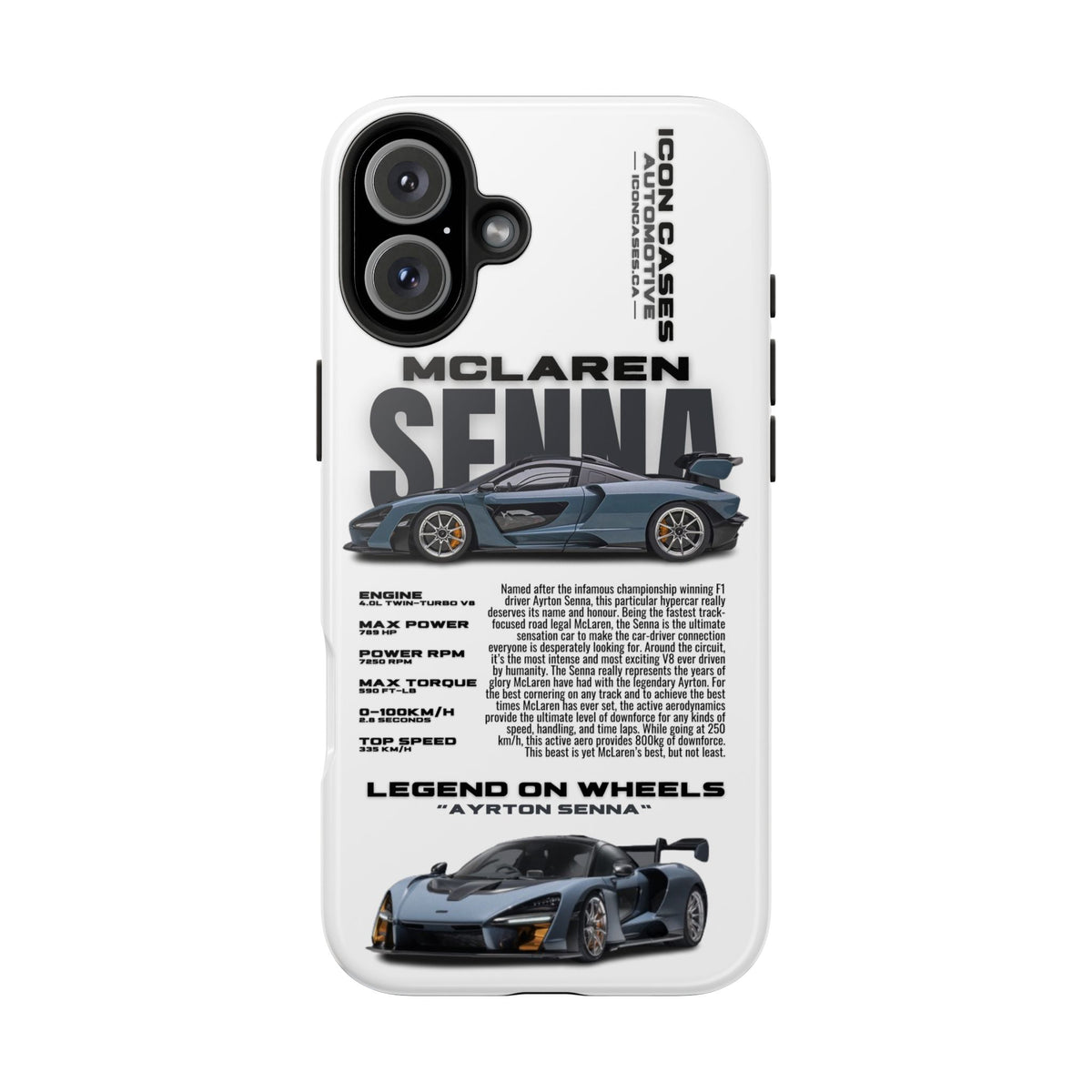 "Senna" White Case