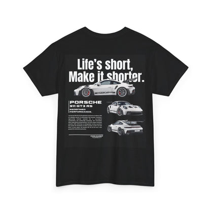 "Life's short" GT3 RS t-shirt T-Shirt Icon Cases