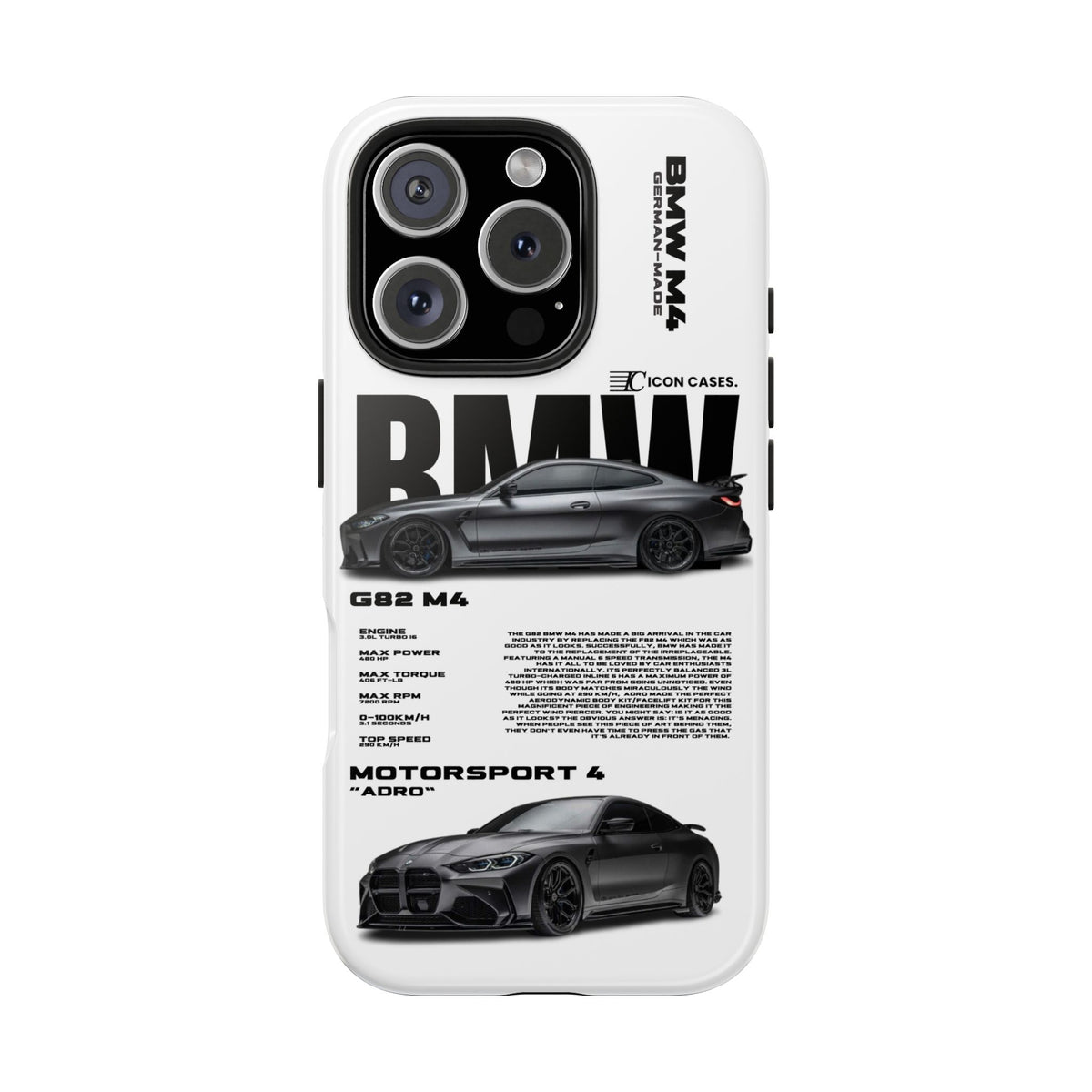"G82 M4" White Case